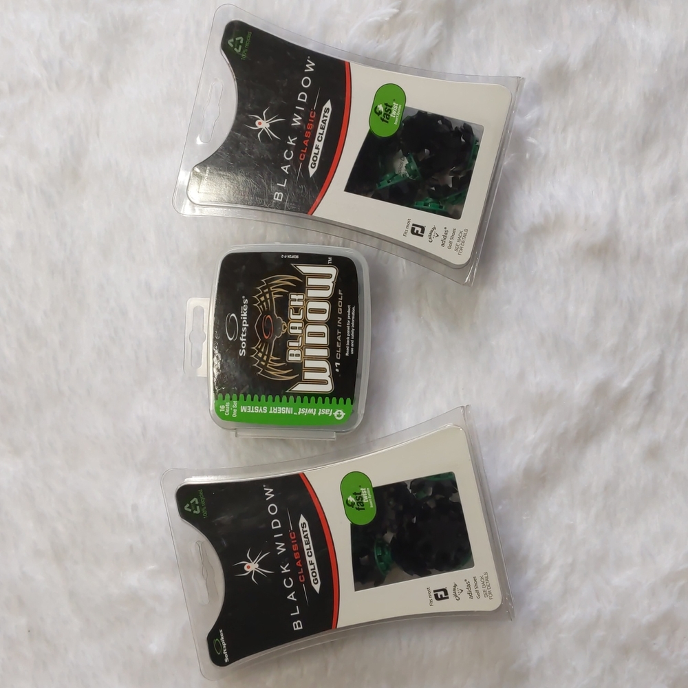 Black Widow Fast Twist SoftSpikes Cleats